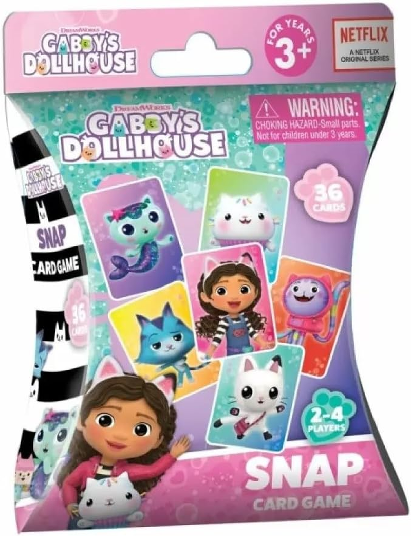MJM Australia Gabby'S Dollhouse Snap Card Game