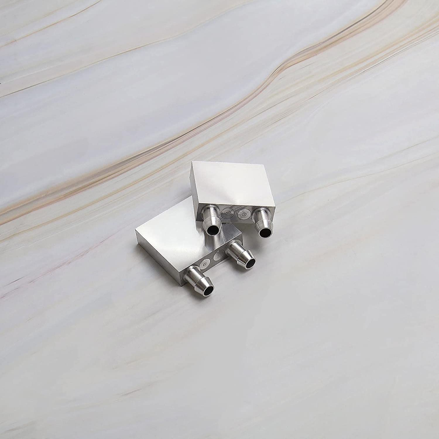 Emsea 2X Aluminum Water Cooling Block 40X40X12Mm for Water Cooler Heat Sink System image number 6