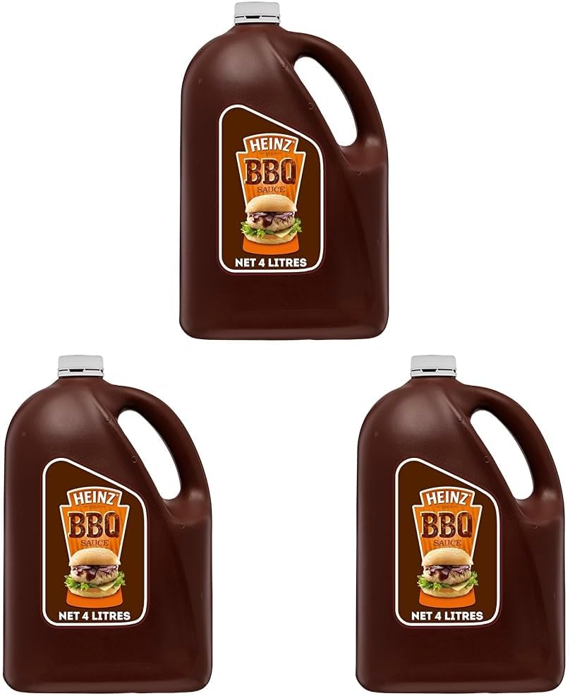 Heinz BBQ Sauce Barbecue Sauce Dipping and Spreading Condiment Catering Bulk Bottle 4L image number 2