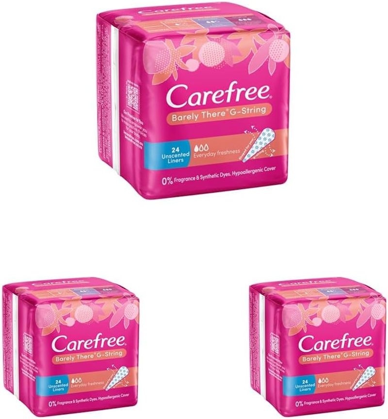 Carefree Barley There G-String Liners 24 Pack image number 2