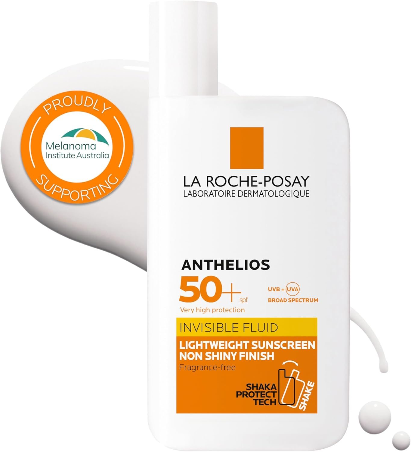 La Roche-Posay Sunscreen Lotion, Ultra-Light Fluid, Water Resistant, Invisible Fluid with SPF 50+, Non-Perfumed, Anthelios XL, 50Ml image number 6