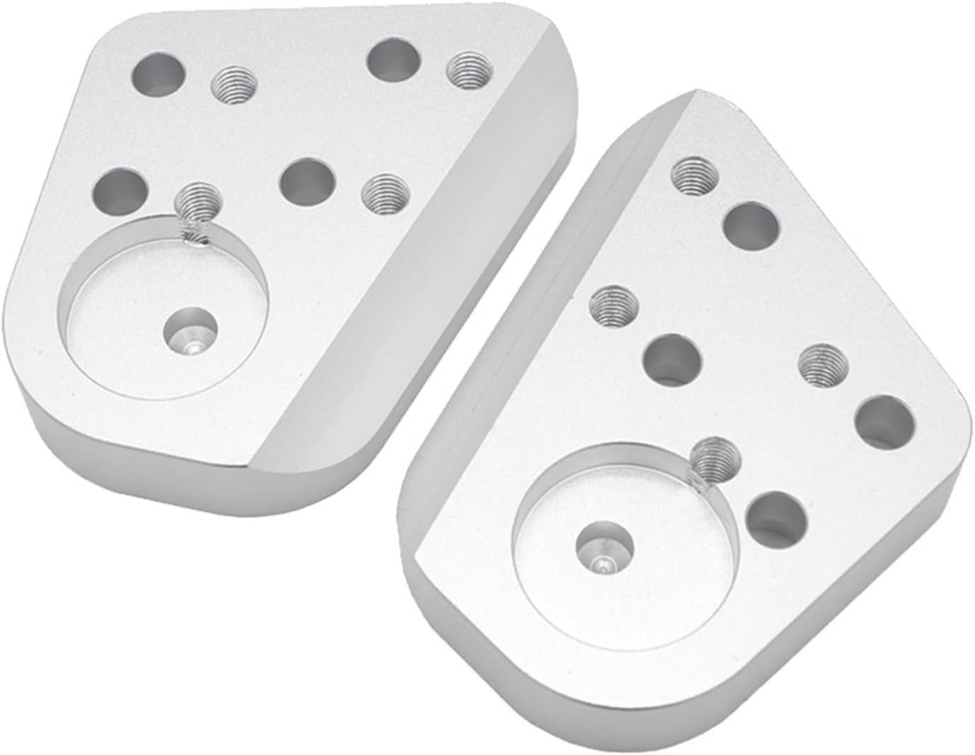 Motorcycle Handlebar Clamp Silver Handlebar Riser for for R1200RT for R1150RT for R1100RT for R1100R for R1150R Motorcycle Accessories Parts Handlebar Riser Bar image number 1