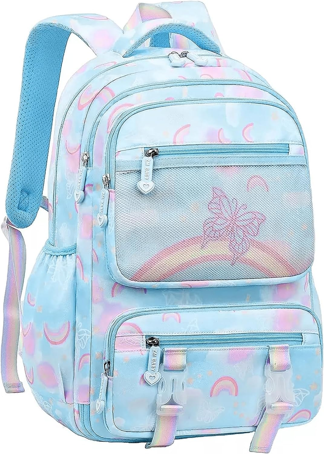 School Backpack for Girls, Lightweight Waterproof Cute School Bookbag for Teen Kids Students Elementary