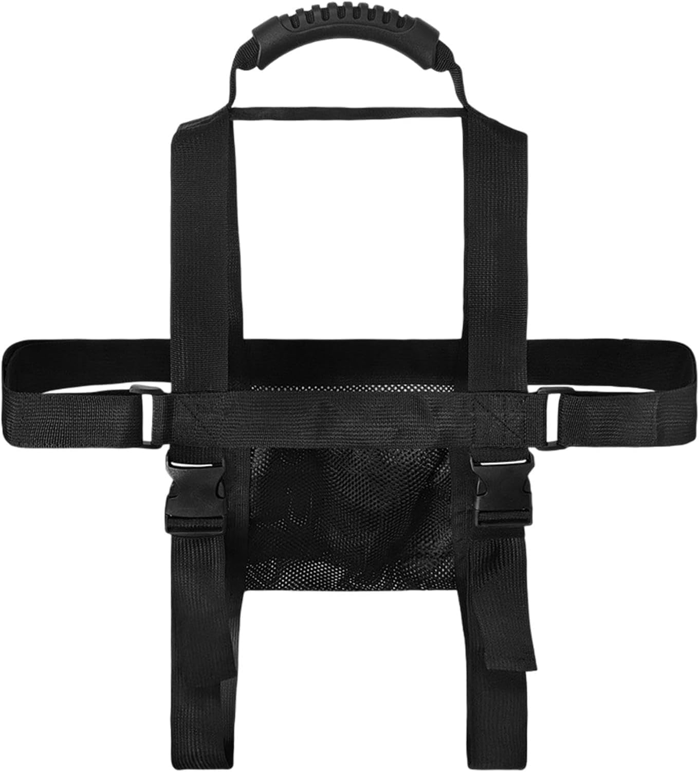 Desktop Computer Carrying Straps, Desktop Computer Tower Carrier Harness,Pc Tower Carrying Strap with Rubber Handle, Desktop Carrying Casetravel Holder with Ideal for Transporting on the Go (Black) image number 6