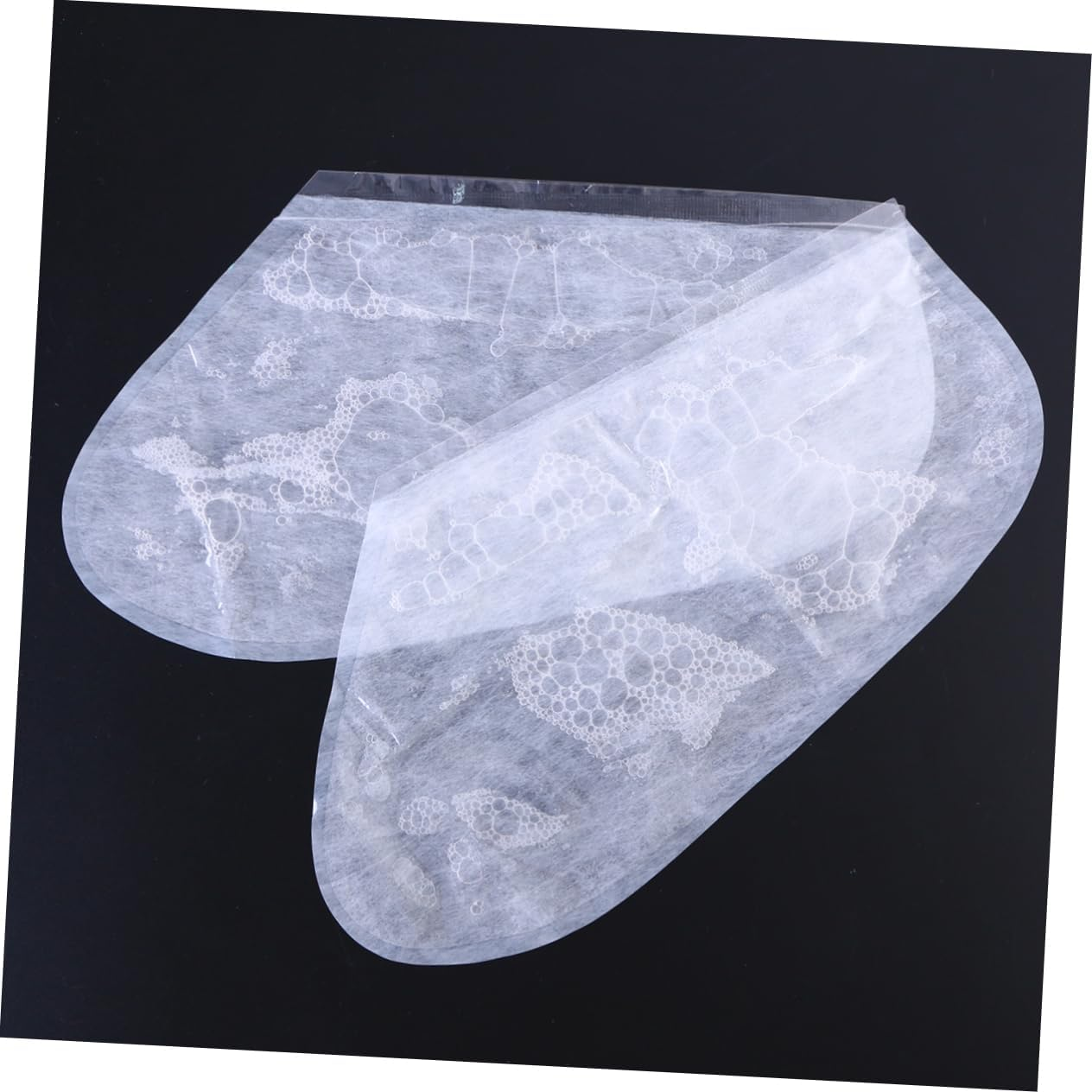 Minkissy 1Pair Foot Peeling Mask Exfoliating Booties for Softening Callus Remover Essence and Aloe Extract for Home image number 1