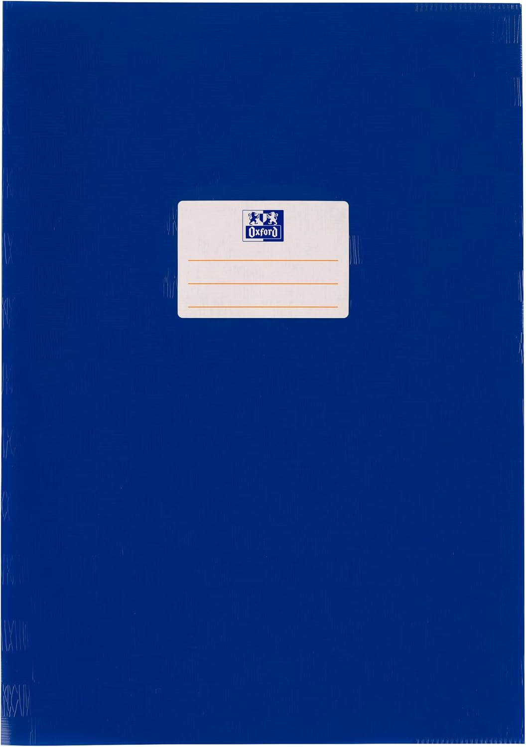 Oxford A4 Raffia Notebook Cover with Label 5 Colours Pack of 10 image number 6