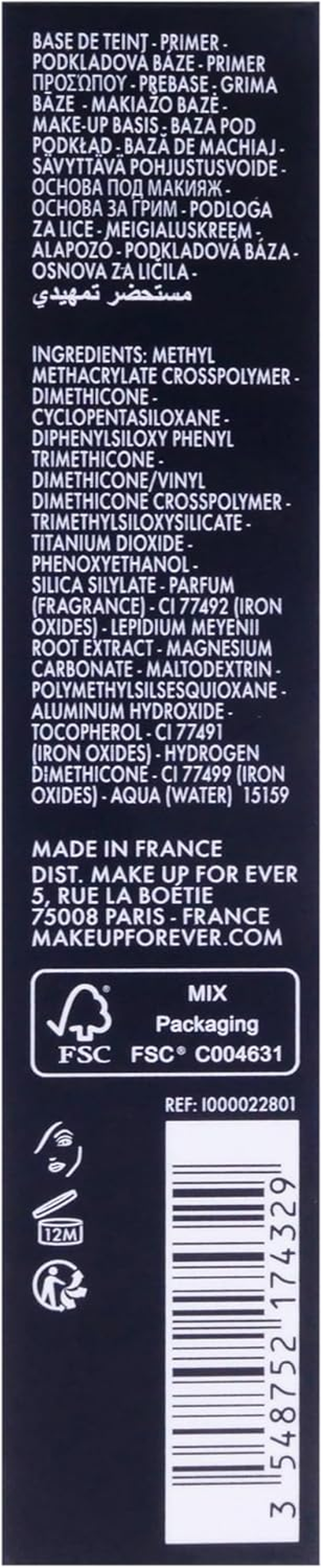 Step 1 Primer Color Corrector - Pore Minimizer by Make up for Ever for Women - 1 Oz Primer