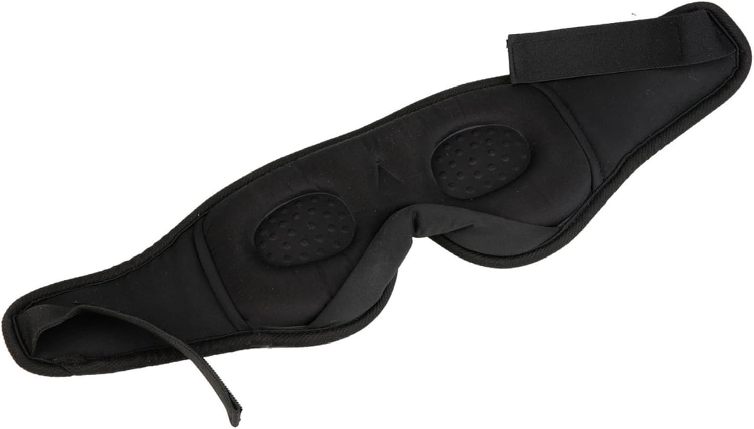 Laser Sleep Mask with Bluetooth 5.3 Headphones &ndash; Black 3D Contoured Eye Mask, Memory Foam Comfort, 10Hr Battery, USB-C Rechargeable, Travel & Sleep Headphones image number 2