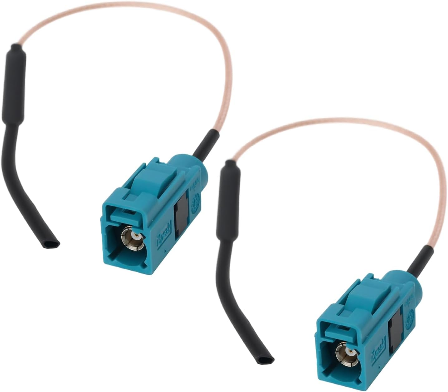 OTOTEC 2Pcs Fakra Antenna Auto Antenna Aerial Bluetooth Wifi Antenna Adapter Cable Compatible with BMW NBT EVO ID4 ID5 ID6 I-Drive Carplay Retrofit image number 3