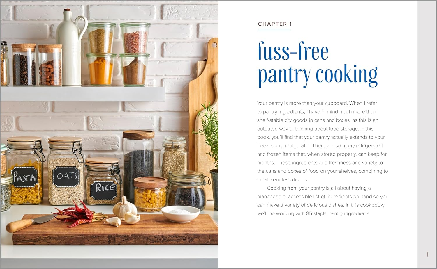 Essential Pantry Cookbook: 80 Easy Recipes and 100 Creative Variations to Make the Most of On-Hand Staples image number 6