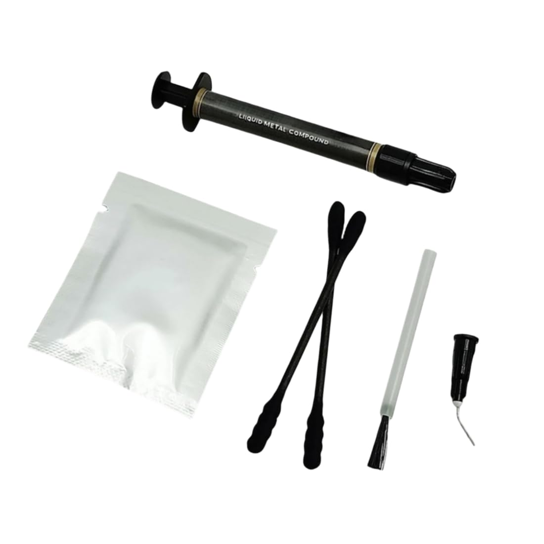 Liquid Metal Thermal Paste, 79 W/Mk High Performance, Heatsink Paste for CPU Coolers, 1 Grams with Cleanser and Spreader