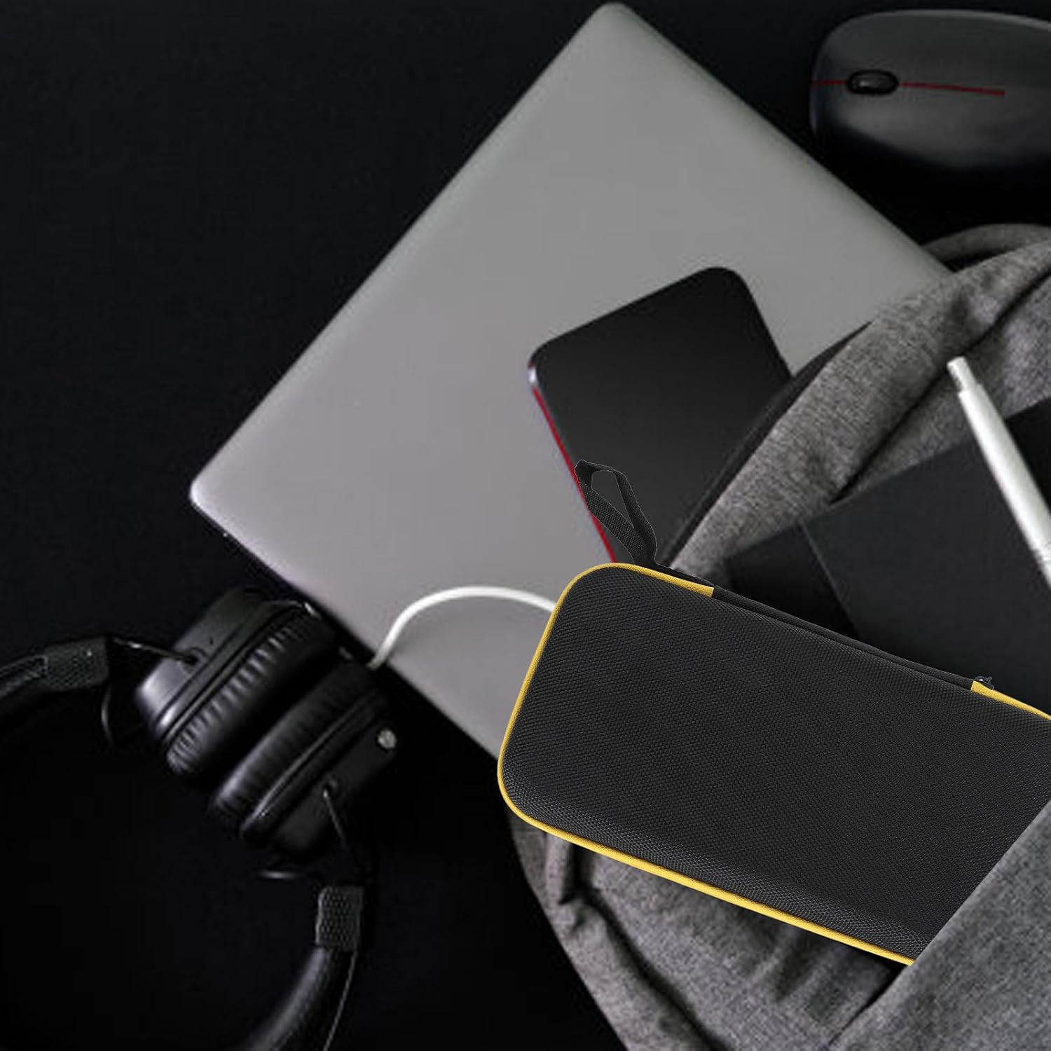 EVA Hard Case for Retroid Pocket 3/3 Plus, RG505/RG552, TRIMUI Smart Pro, RGB10MAX2 Retro Handheld Game Console, Travel Carrying Case image number 2