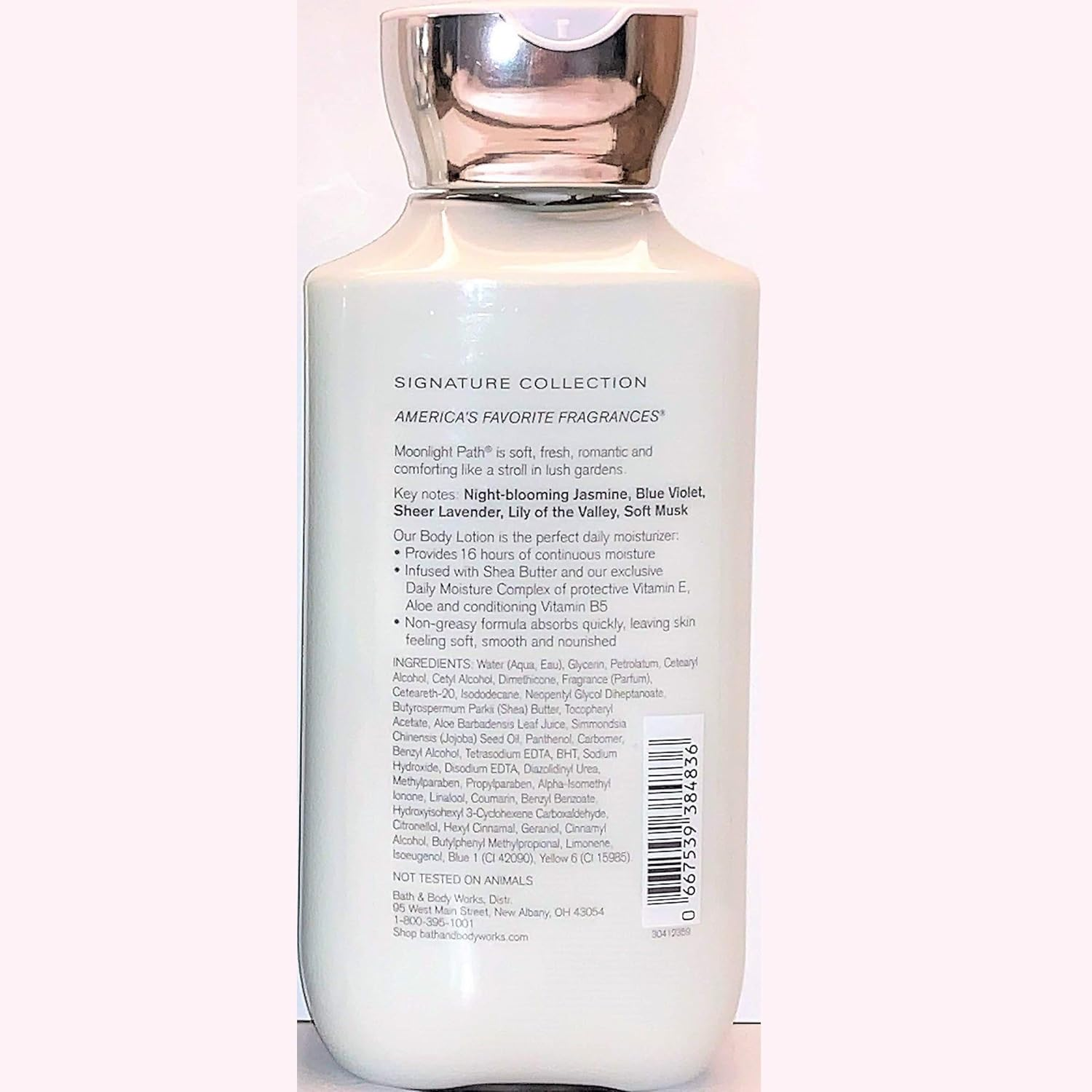 Bath & Body Works Signature Collection Moonlight Path Body Lotion 240Ml New Packaging image number 2