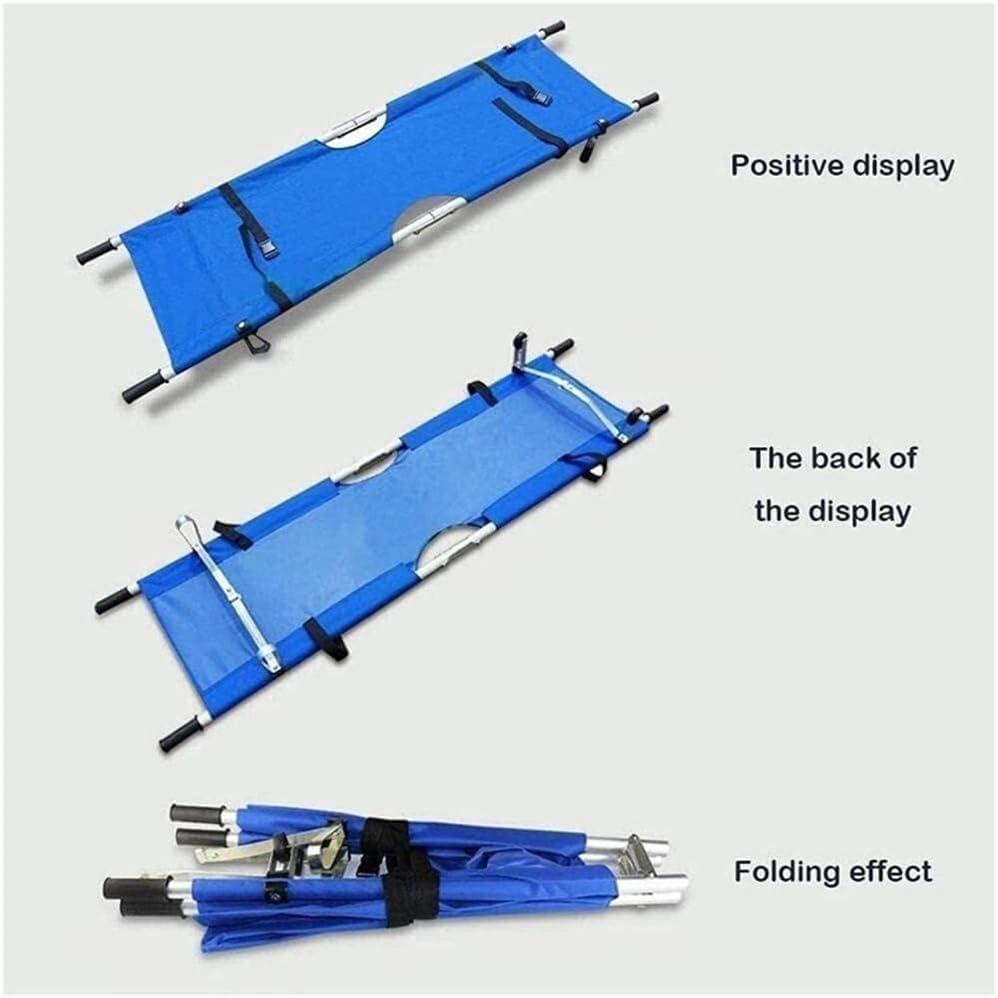 Foldable Stretcher Flexible Medical Folding Transport Stretcher,With Heavy Duty Handles and Stable Feet for Patient Transport,Portable Folding Stretcher for Medical Emergency,Portable Stretcher image number 6