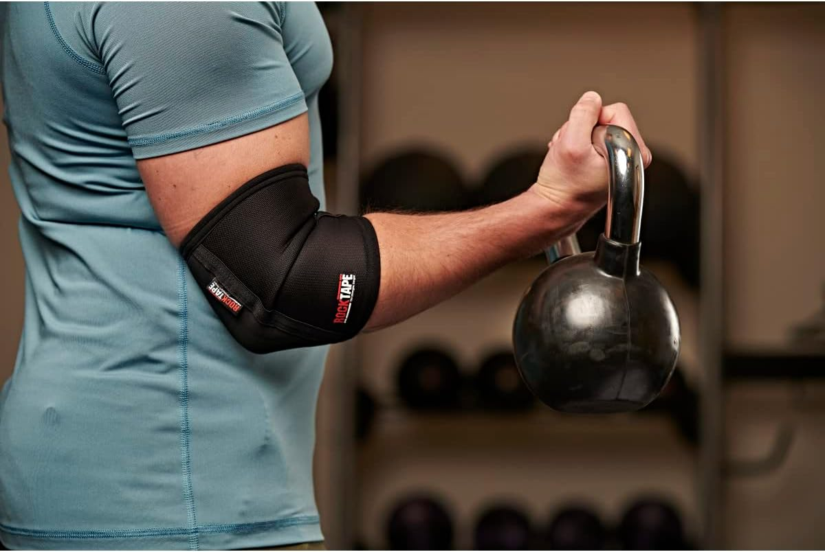 Rocktape ASSASSINS ELBOW SLEEVES ASSASSINS ELBOW SLEEVESLARGE BLACK image number 2