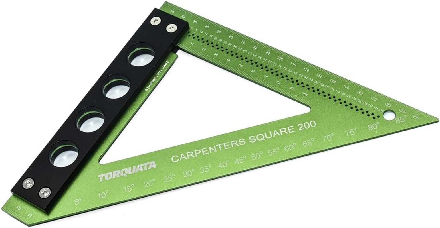 Torquata Triangular Carpenters Square 90/45 Degree 210Mm image number 1