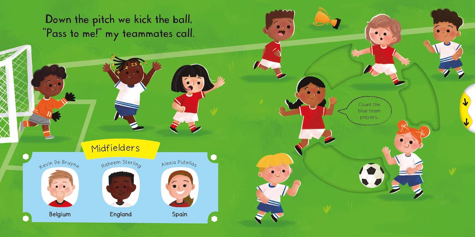 Busy Football: a Push, Pull, Slide Book image number 1
