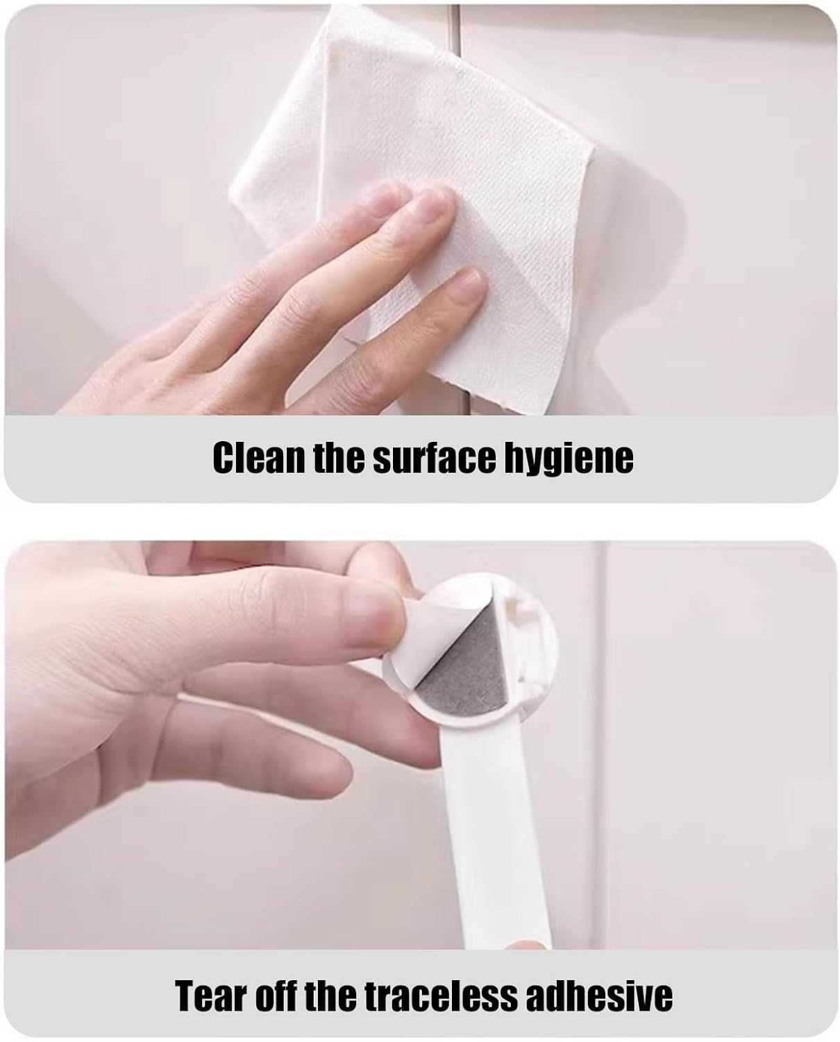 RIBHNXHI 6-Pack Child Proof Locks for Cabinet Doors and Drawers 3M Adhesive No Drilling Child Safety Locks for Cabinet Wardrobe Pantry Cupboard Baby Proofing Drawer Locks image number 4