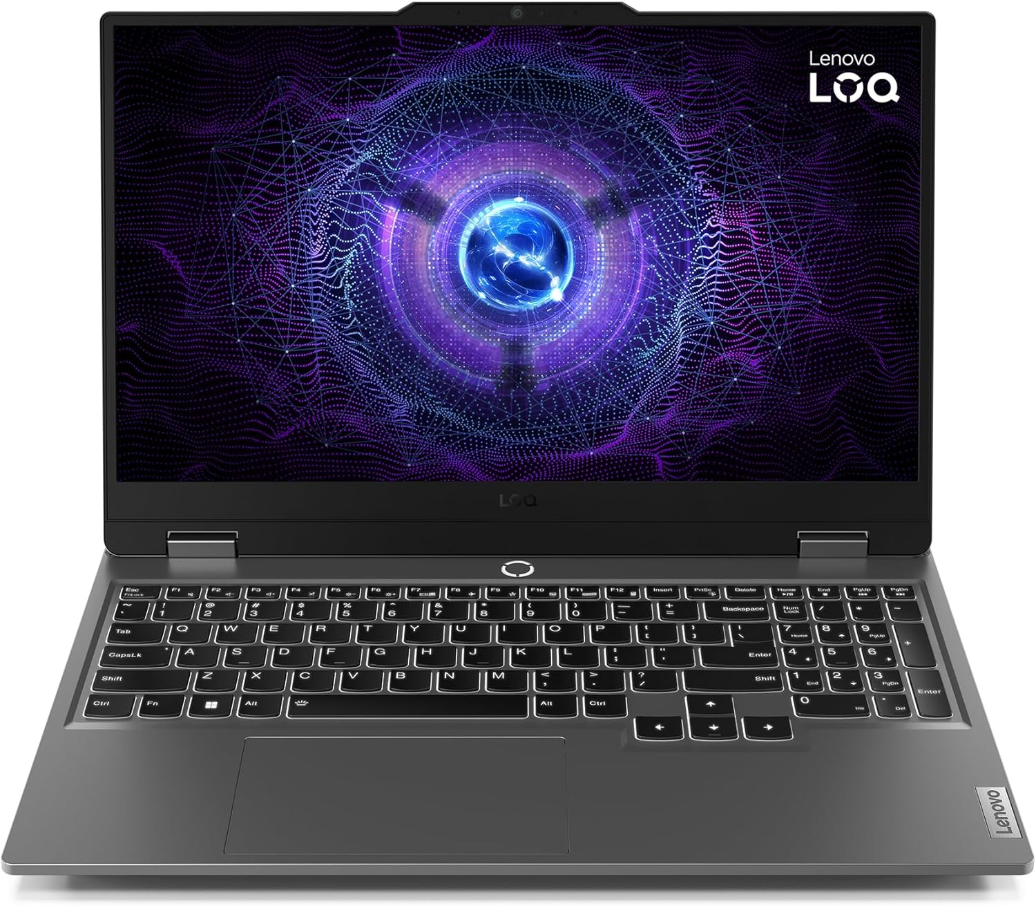 Lenovo LOQ Gaming Notebook 15IRX9 15.6" FHD Display Intel Core I7-13650Hx 24GB 512GB SSD RTX4050 Win11H Luna Grey image number 2