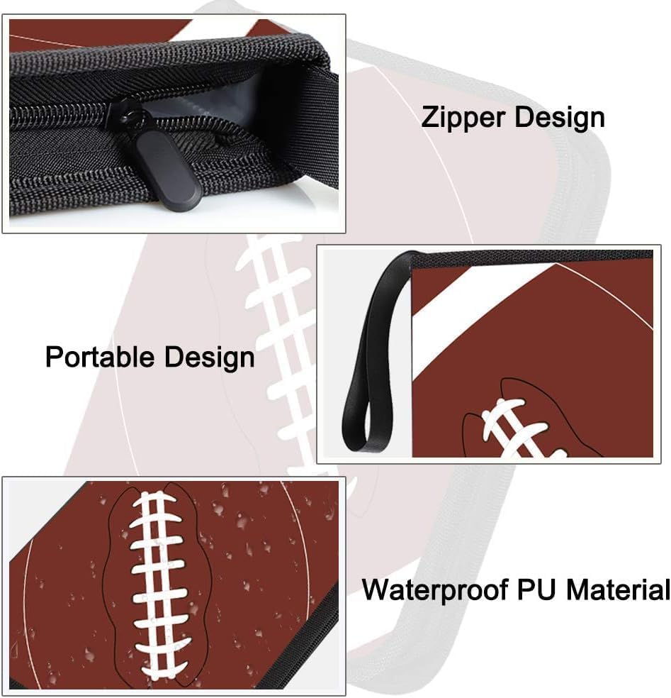 900 Pockets Card Binder, 9 Pocket Trading Card Holder, Trading Cards Albums with 50 Removable Sleeves, Card Binder Compatible for TCG Yugioh MTG Baseball Football Cards (Red)