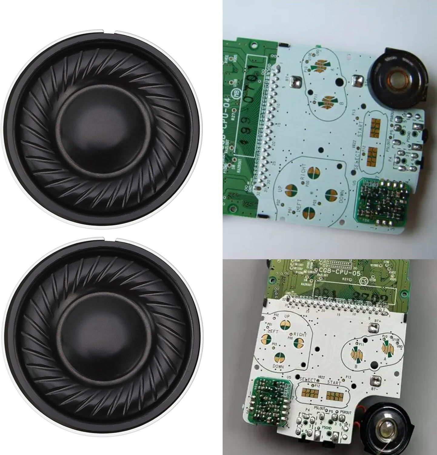 5Pcs 23Mm Internal Speaker Loudspeaker Compatible with Gameboy Color Compatible with Gameboy Advance Compatible with Gameboy GBA GBC(8&Omega; 1W) image number 3