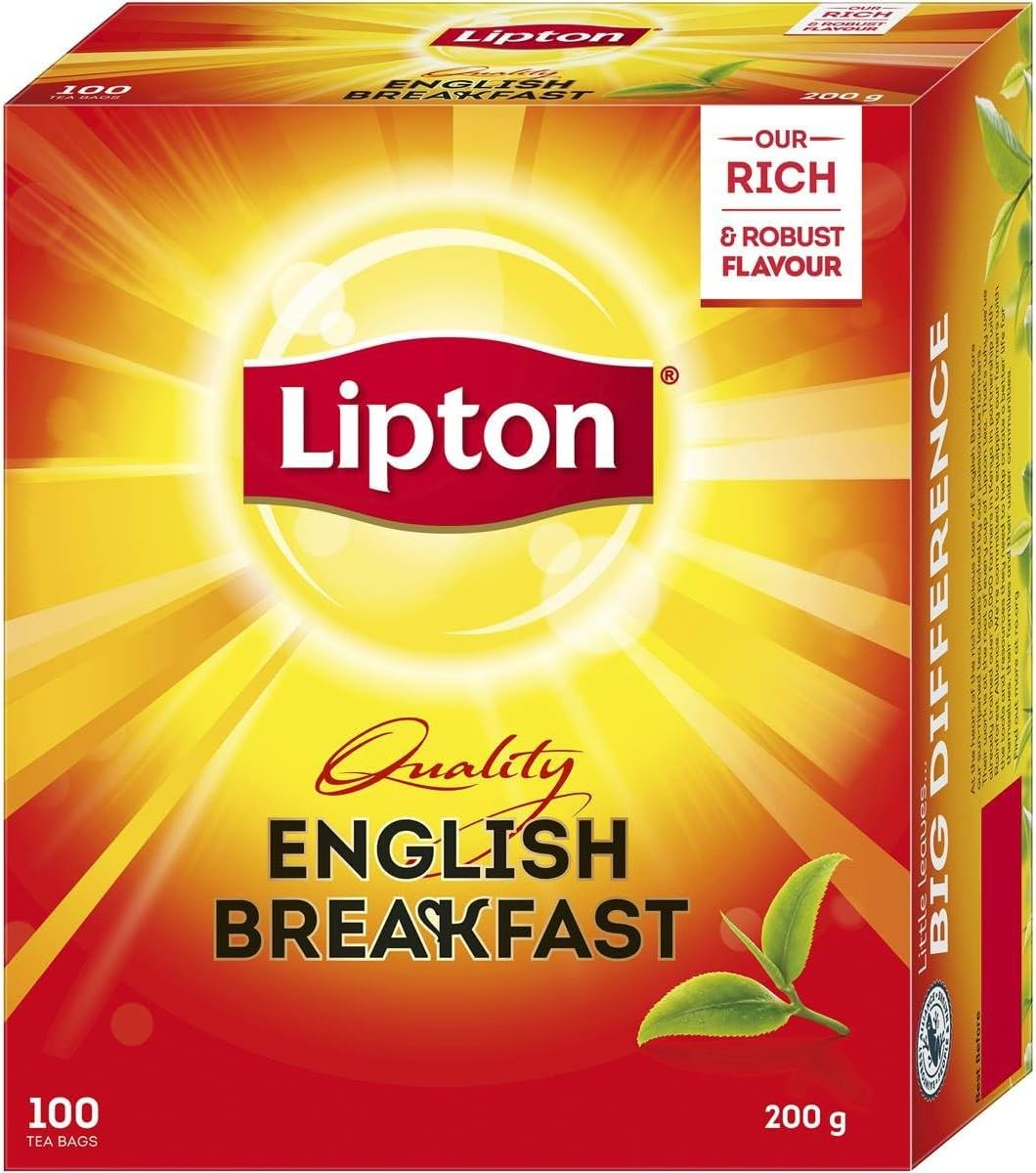 Lipton Original English Breakfast 100 Tea Bag image number 2