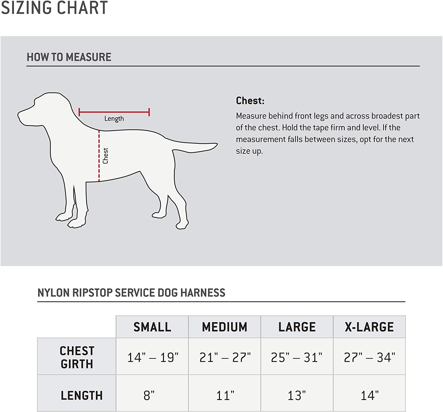 Nylon Ripstop Service Dog Harness, Durable & Comfortable Service Dog Vest image number 1