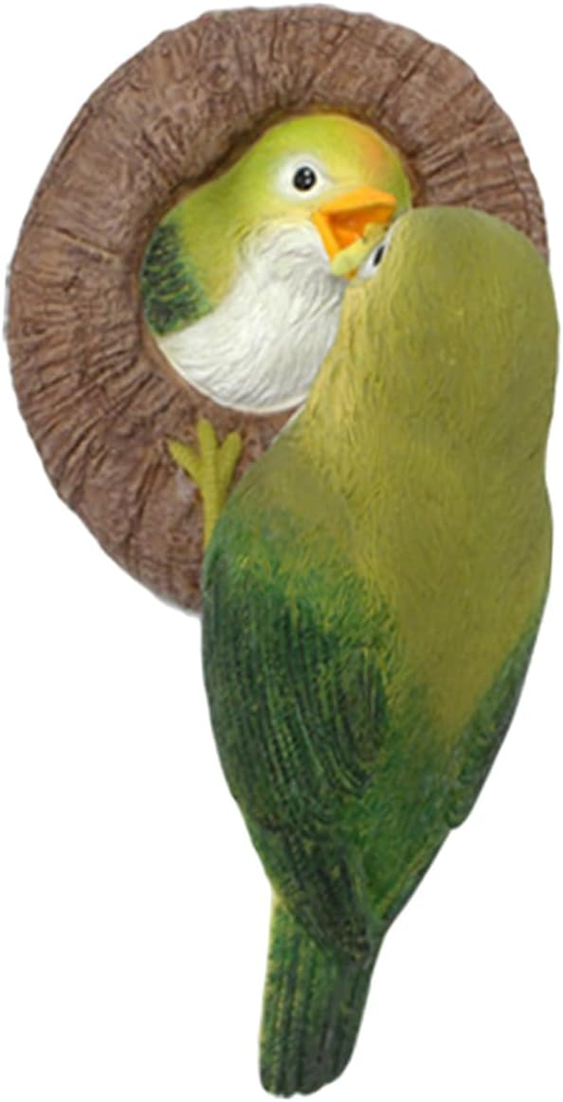 CAXUSD Hanging Bird Statue Pendant for Outdoor Garden Decor Adorable Bird Ornament for Tree Decoration Cute Bird Figure for Courtyard and Garden Accessories image number 3