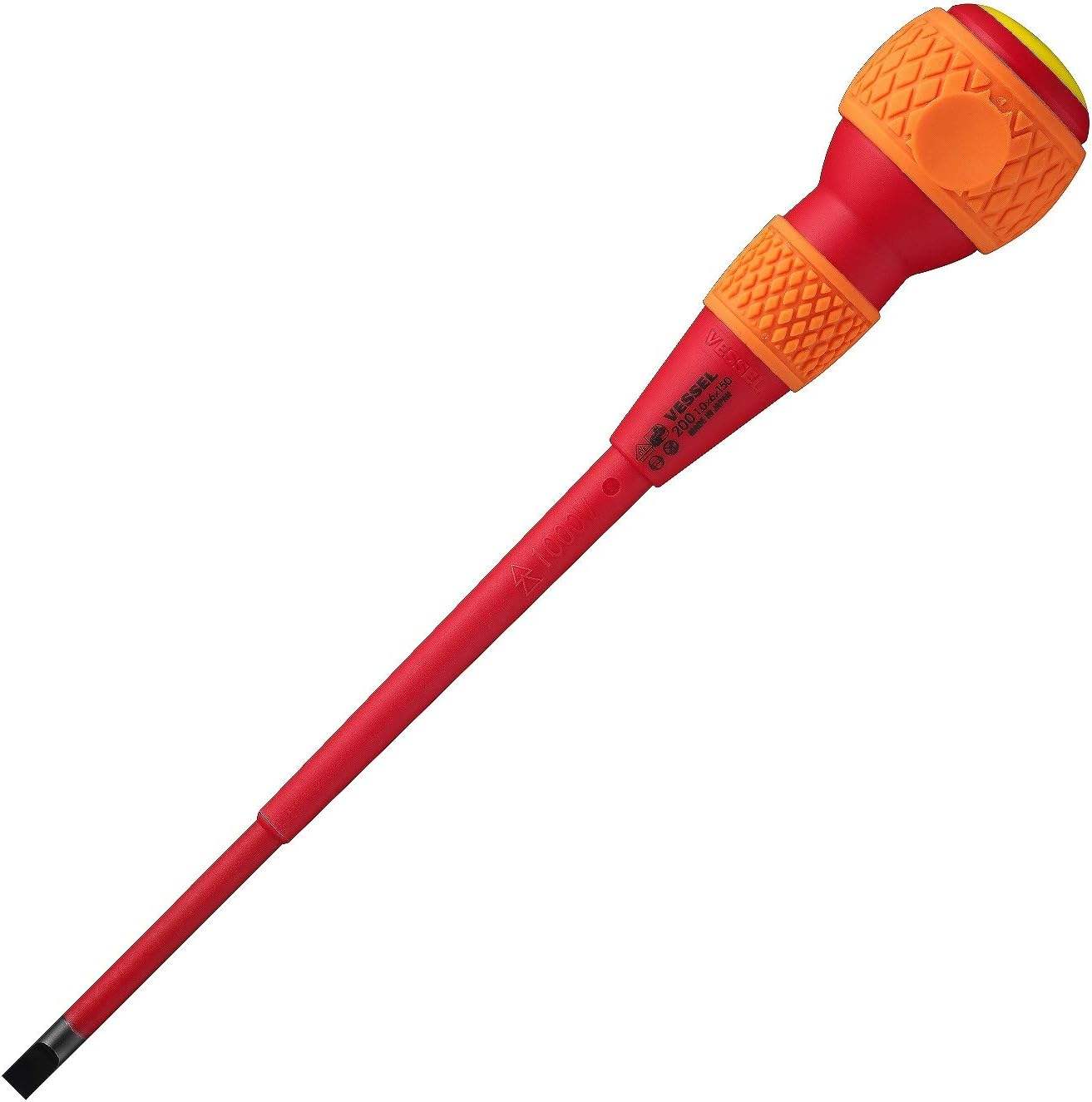 VESSEL VDE 200 Insulated Screwdriver, 5 X 75 Mm image number 5