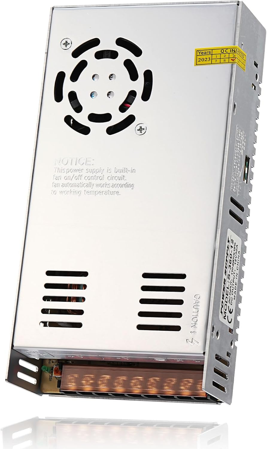 ISINMOTOR DC 12V 30A 360W Power Supply Transformer Switch AC 110V / 220V to DC 12V Switching Adapter Converter LED Driver for Diesel Heater LED Strip Light CCTV Camera Security System image number 6