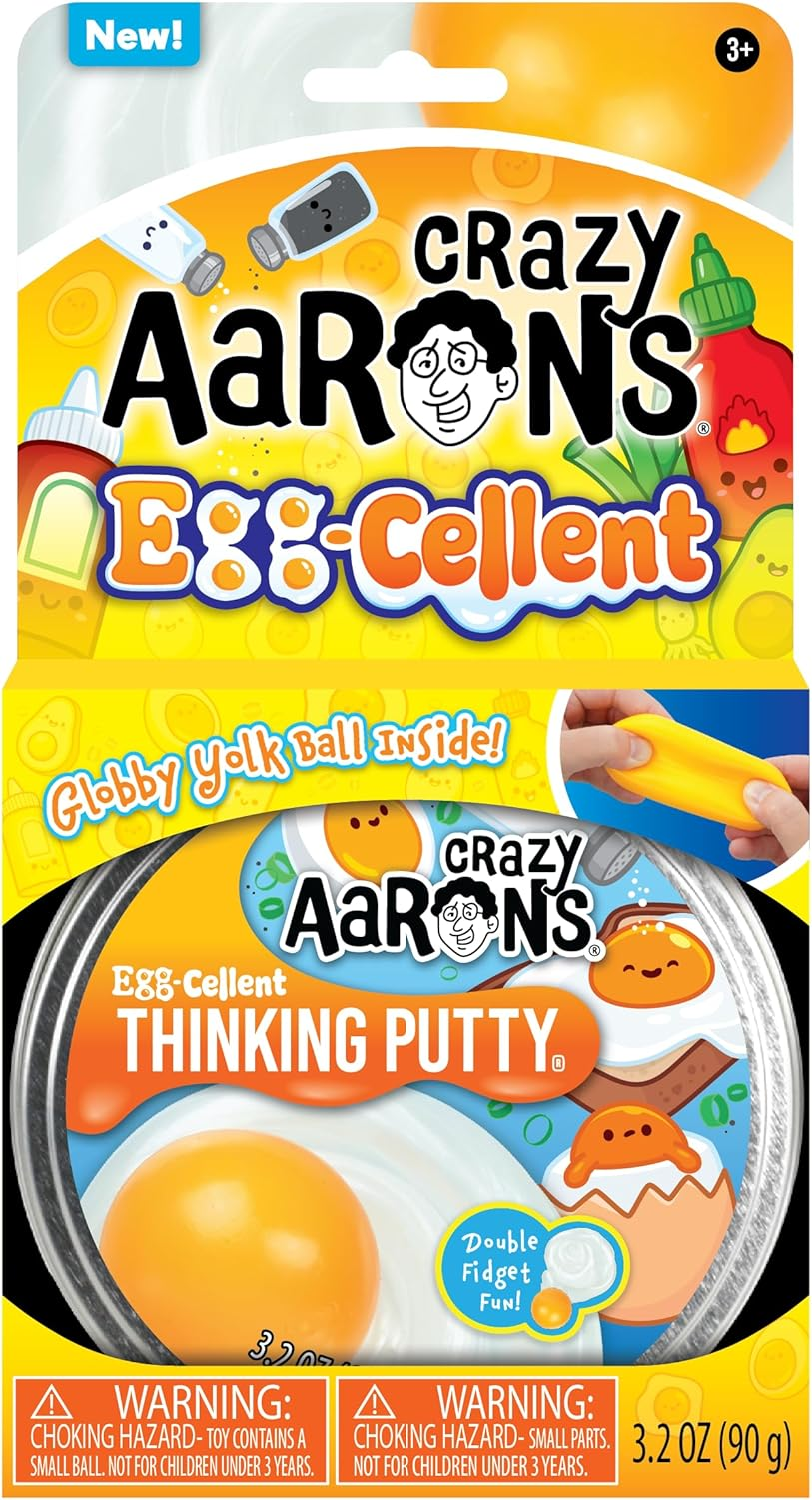 Crazy Aaron'S Eggcellent Trendsetters Thinking Putty image number 1