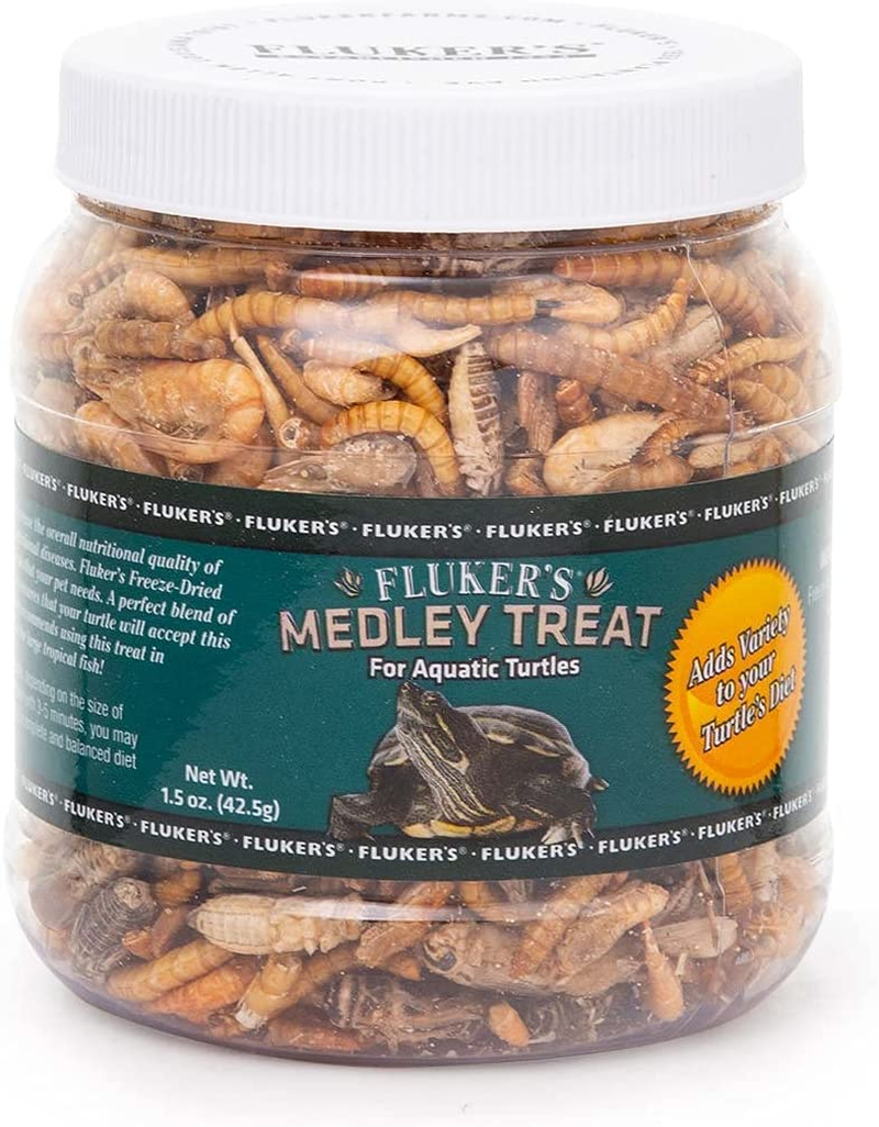 Fluker Labs SFK72020 Aquatic Turtle Medley Treat Food, 1.5-Ounce image number 4