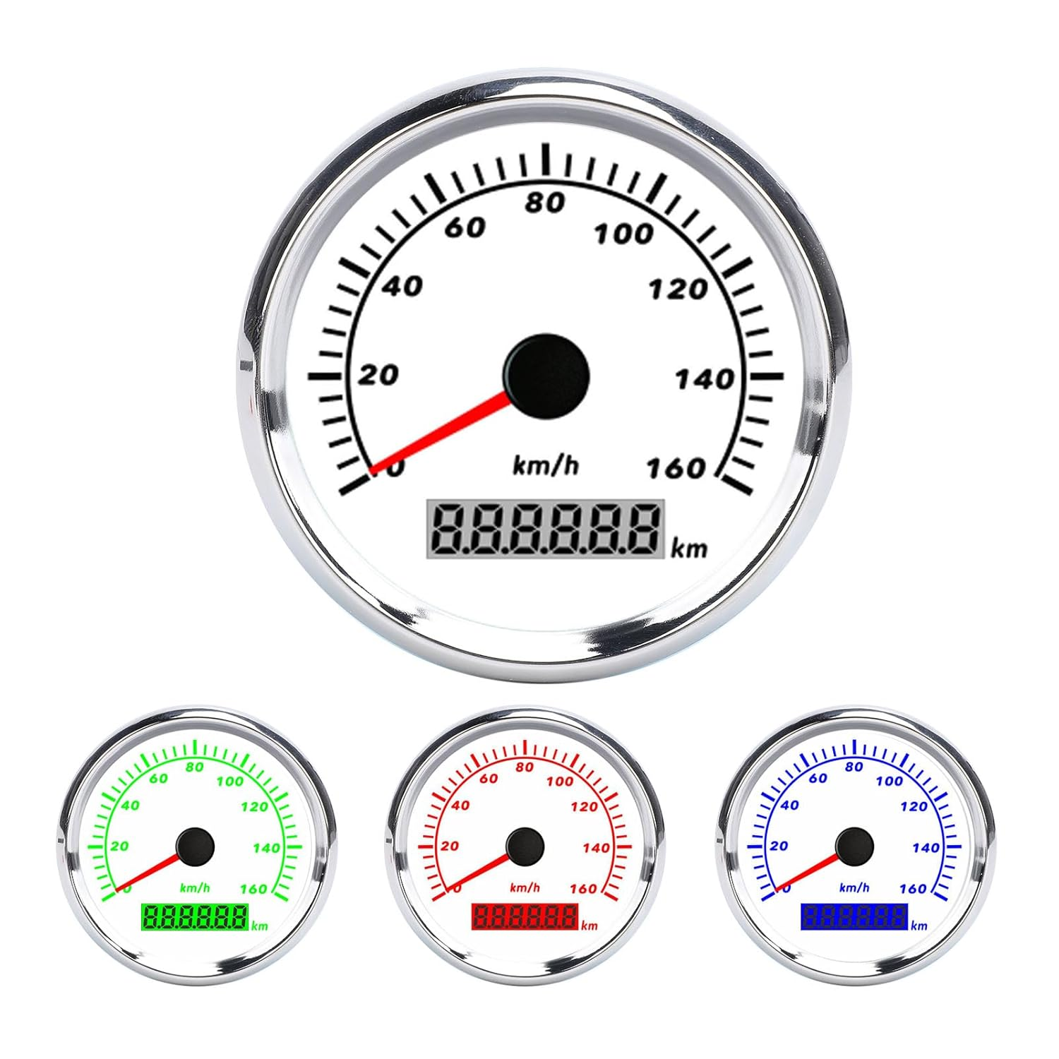 Digital GPS Speed Odometer, 85Mm GPS Speedometer, 0-160 Km/H Digital Odometer with Backlight, Easy to Read, Ideal for Car,Truck,Marine,Boat,Yacht,Motorcycle image number 5