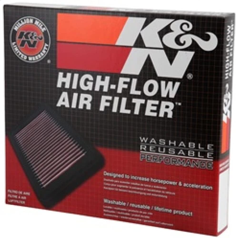 K&N 33-2458 Panel Air Filter for 2010-2015 BMW Models image number 1