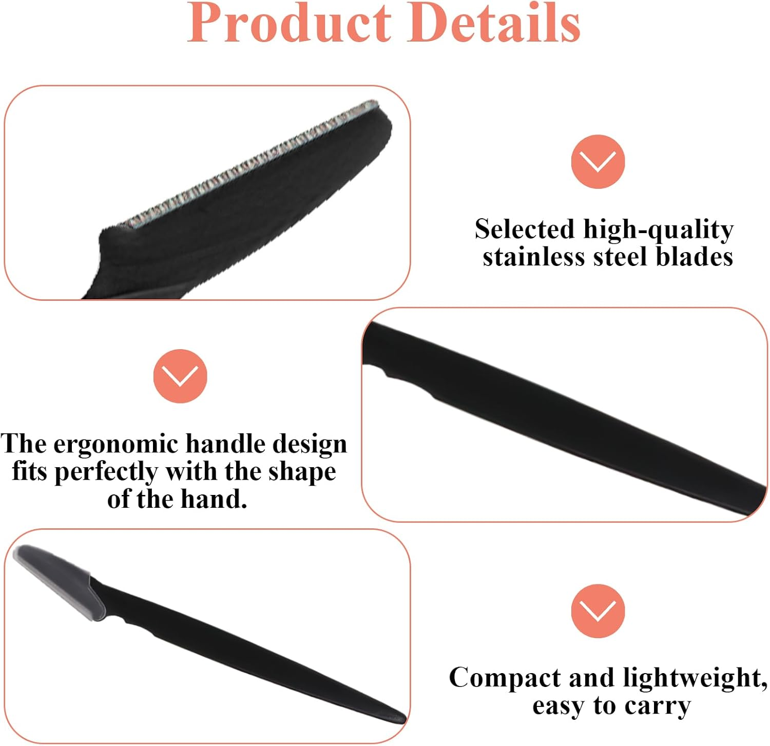 15Pcs Eyebrow Razors, Face Razors Multipurpose, Facial Hair Removal Tools for Women, Eyebrow Trimmers Shaver, Effortless Shaving Tools for Smooth, Women'S Razor & Flawless Skin image number 2