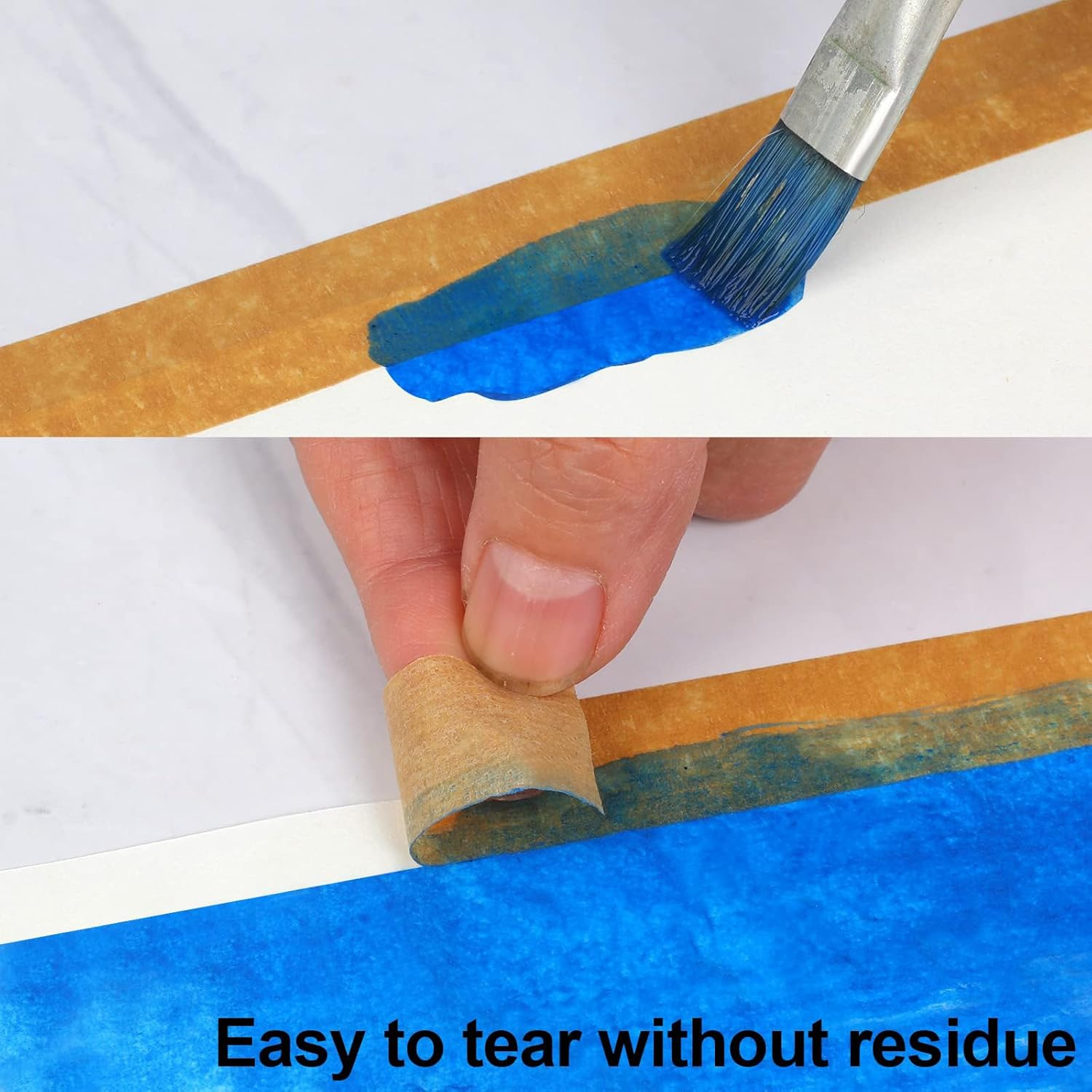 Colored Masking Tape - 12Pcs DIY Decorative Stickers Tape, Painters Tape Rolls for Arts & Crafts, Labeling