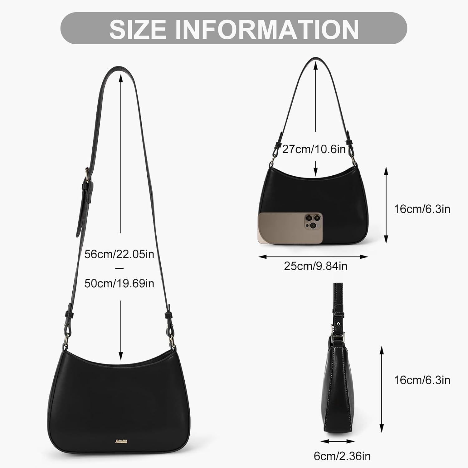 BLAZDEVE Shoulder Bag Y2K Clutch Purse for Women, Leather Handbags Crossbody Bag Party Purses, Ladies Evening Clutch Bags, Y2K Fashion Crossbody Bag for Evening Holiday Wedding - Wine Red image number 6