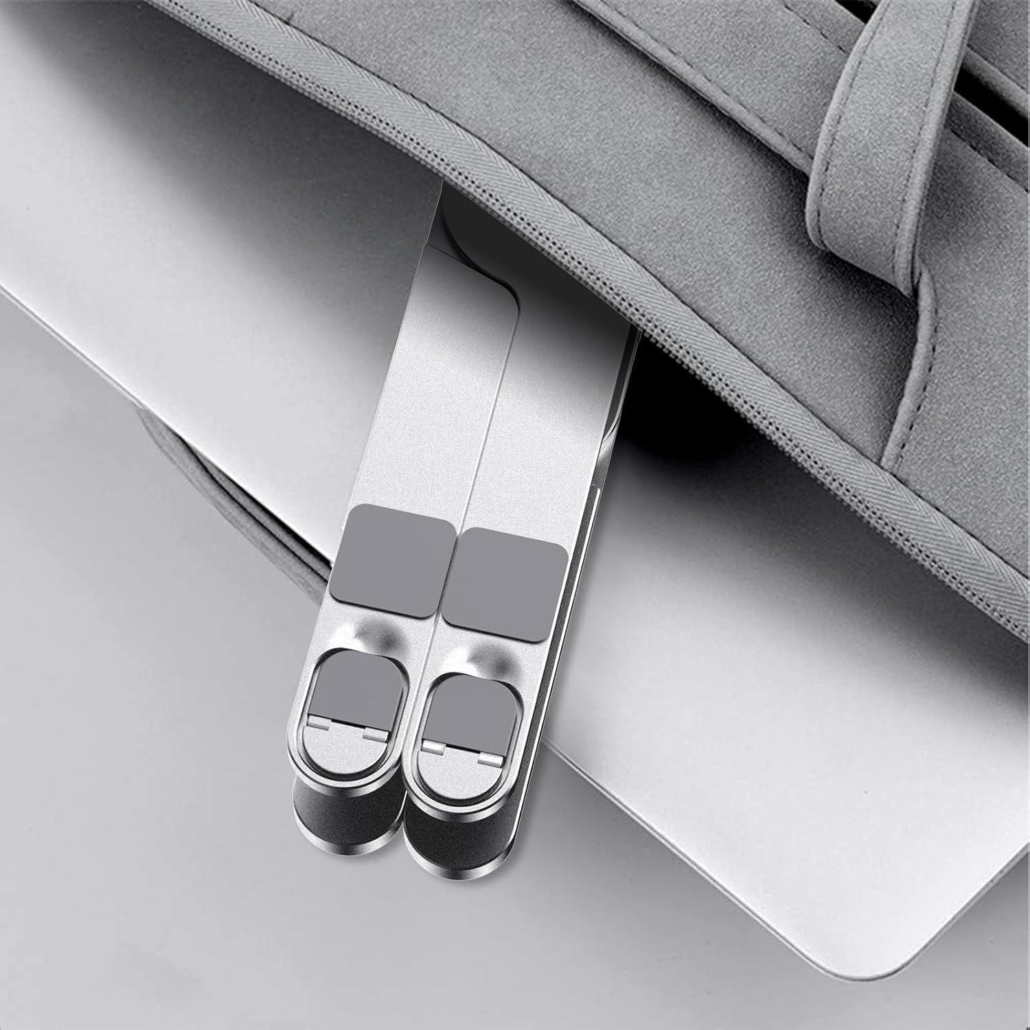 Elfant Laptop Stand 360 Degree Rotation Adjustable Portable for 10" - 17" Laptop Tablet image number 4