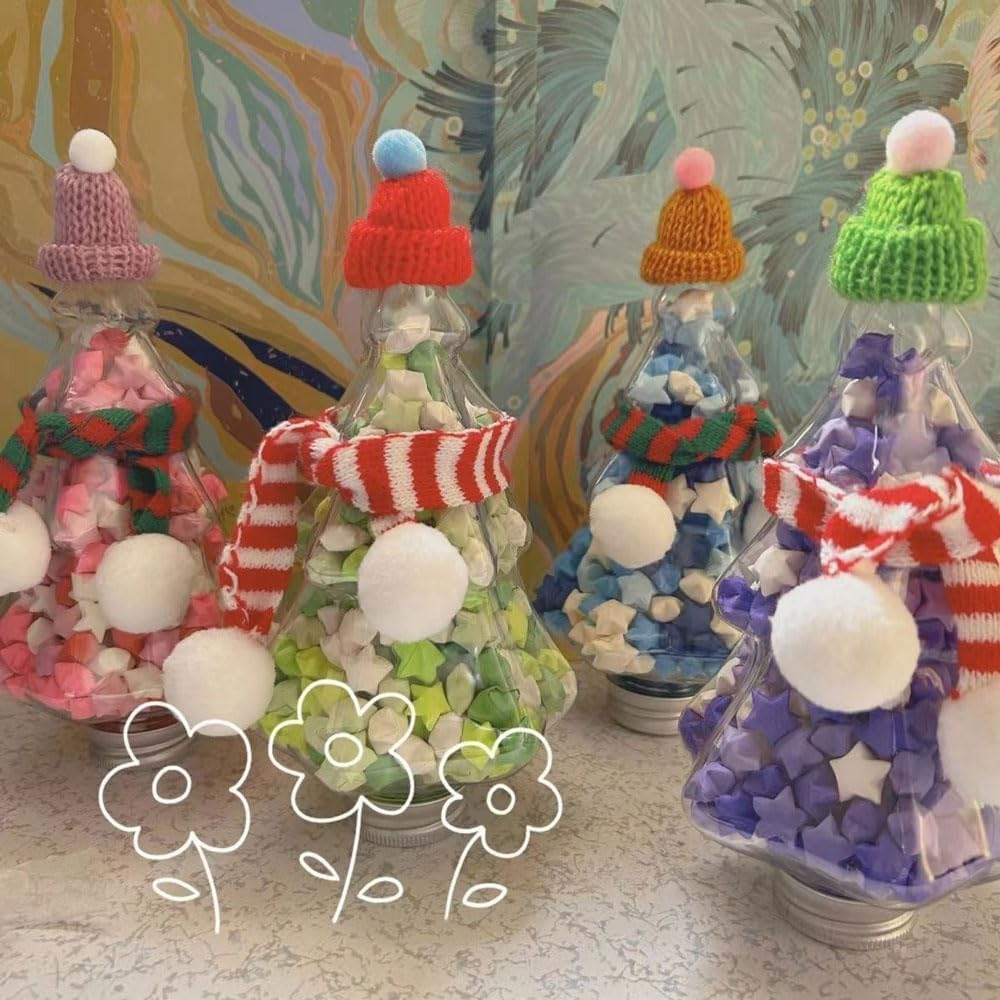 1350 Sheets 10 Colors Origami Star Paper Strips Star Folding Paper Strips Pastel for Art Crafts School Teaching Supplies image number 4