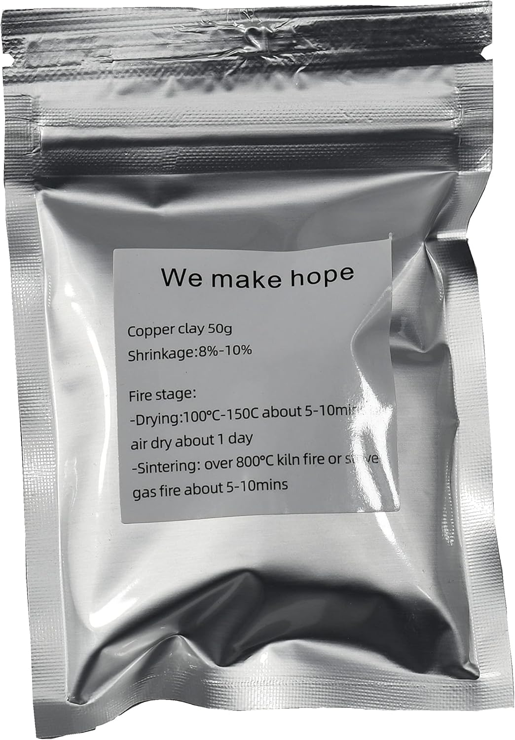 Copper Clay Metal Clay DIY Making, Copper Clay Jewelry Hand Making Material Design 50G image number 1