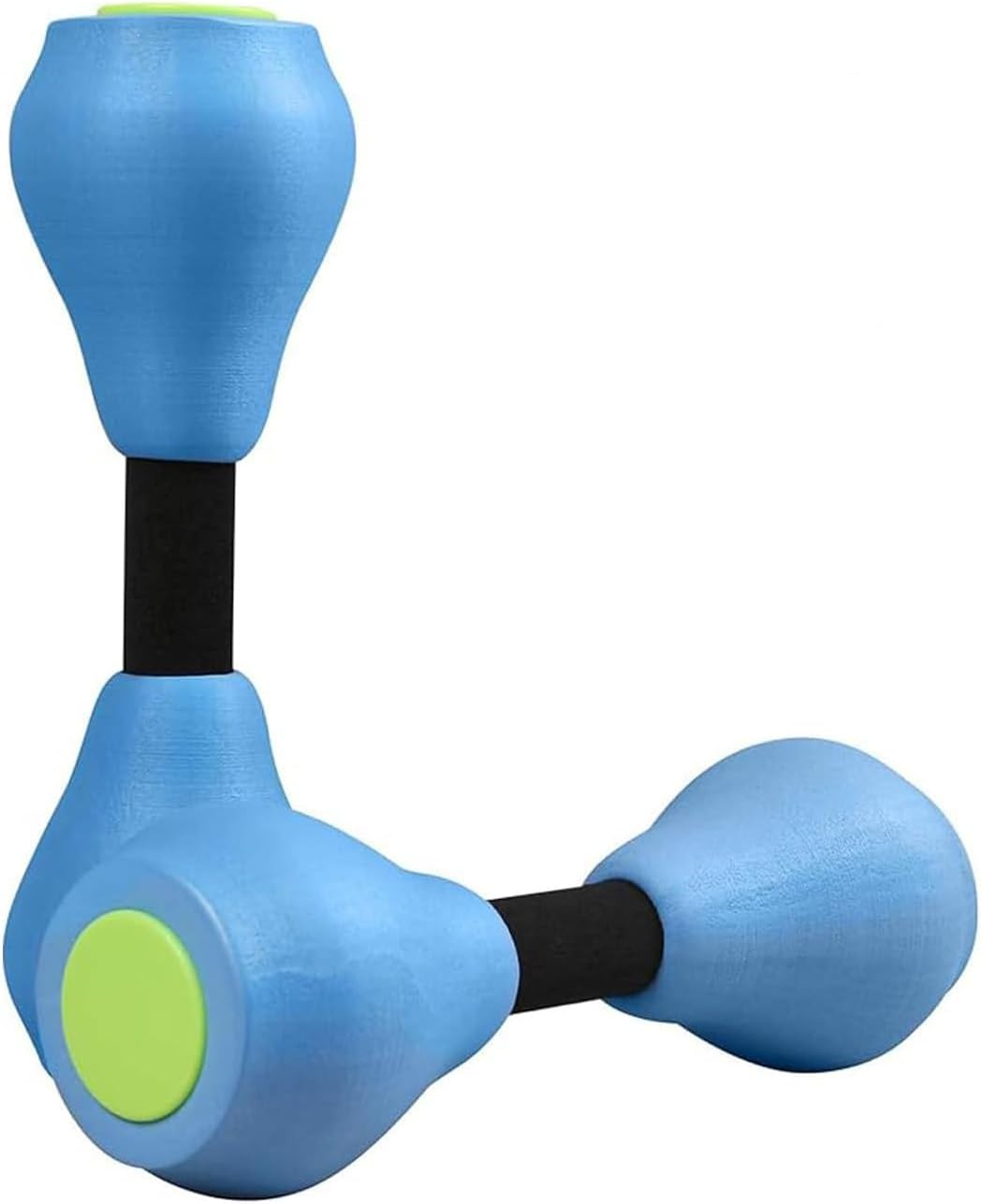 Tjhypente 2 Pcs Water Sports Dumbbells, Aquatic Exercise Dumbbells, EVA Foam Water Aerobics, Barbells for Swimming Pool Fitness, Water Aerobics, Resistance Training, Weight Loss and Shaping image number 6