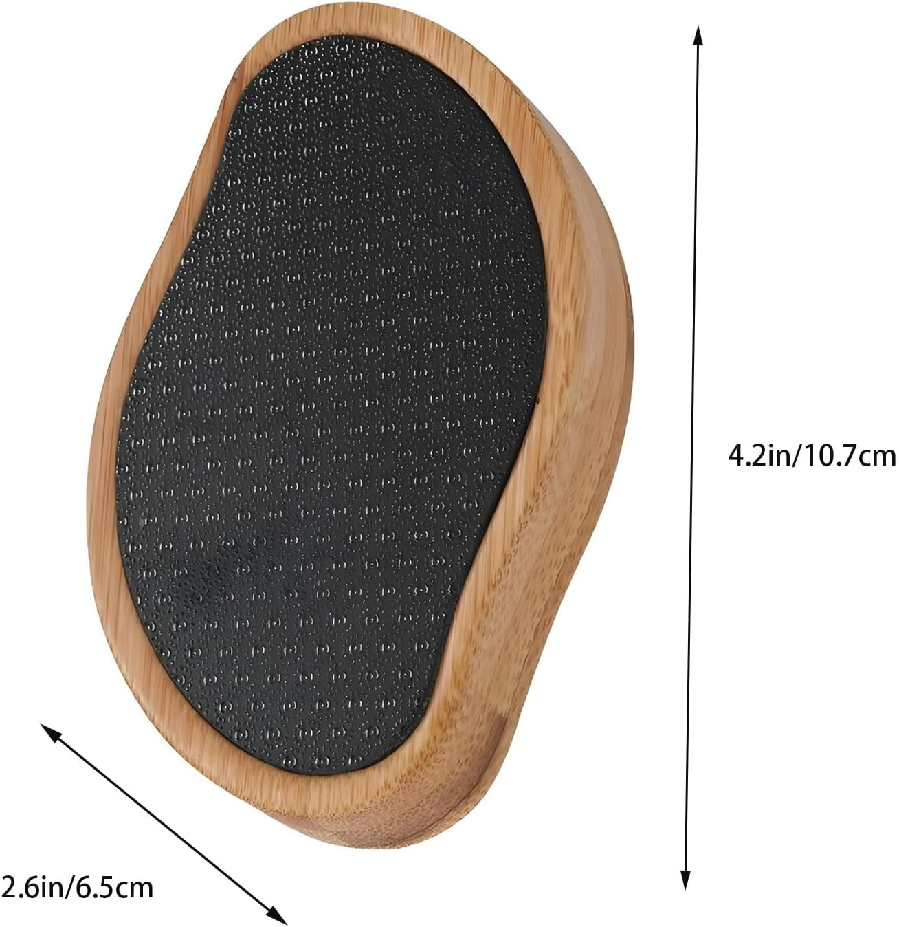 RUIFEN One Pack Foot File Set, Nano Black Technology to Remove Dead and Hard Skin for Cracked Heels, Home Pedicure Tools, Safe and Effective Foot Care (4.2 * 2.6 Inches)