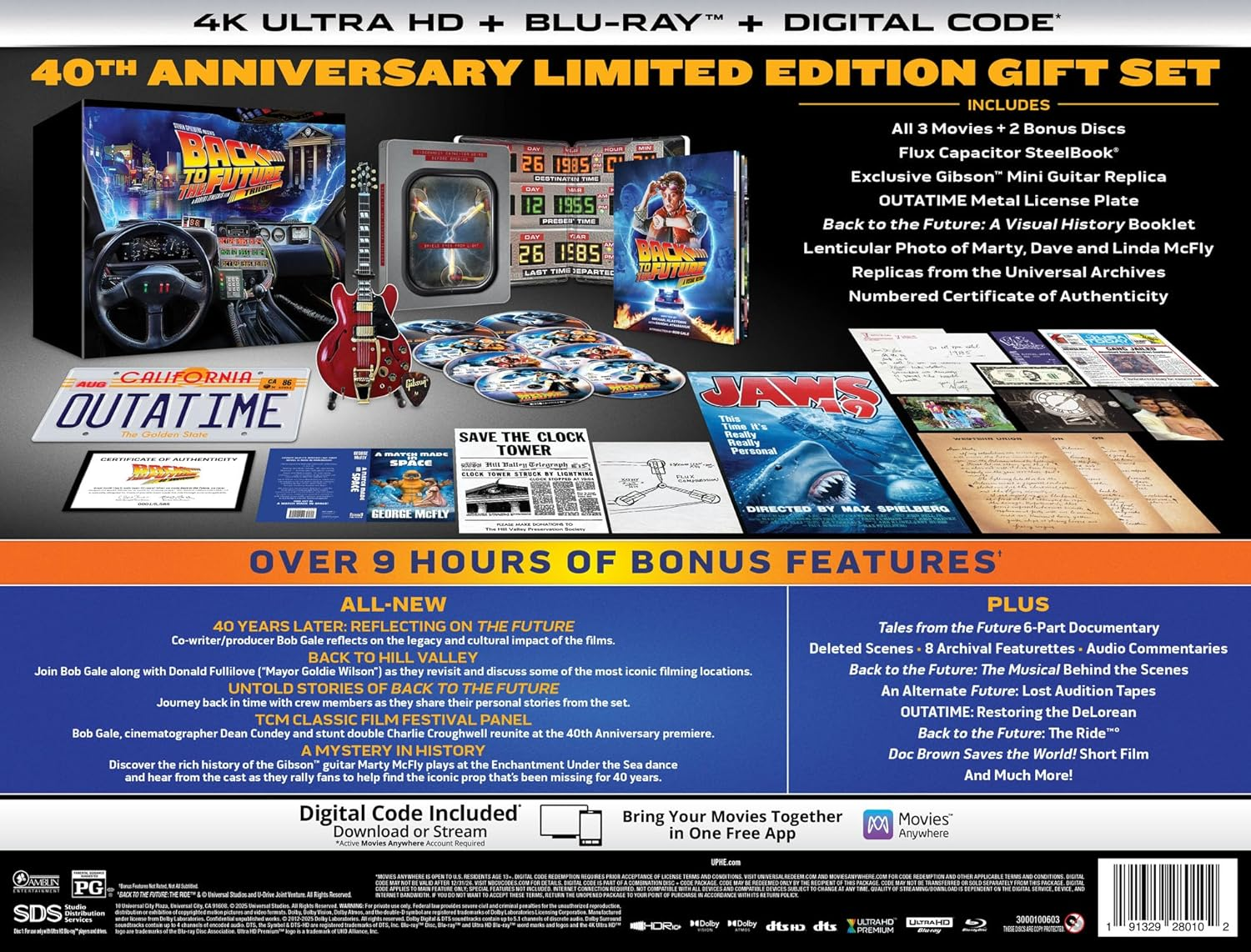Back to the Future - 40Th Anniversary 4K Trilogy Steelbook Giftset (Amazon Exclusive) image number 5