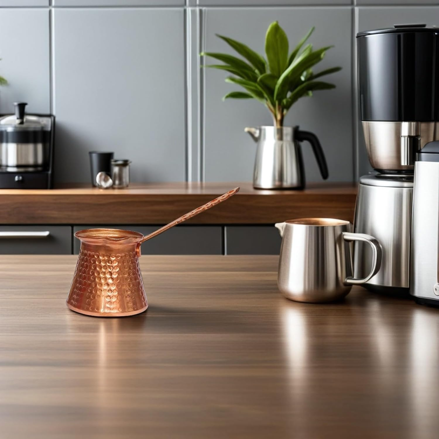 Toyvian Turkish Coffee Pot Multi-Function Heat-Resistant Espresso Kettle for Tea Supplies Home Restaurant Use image number 6