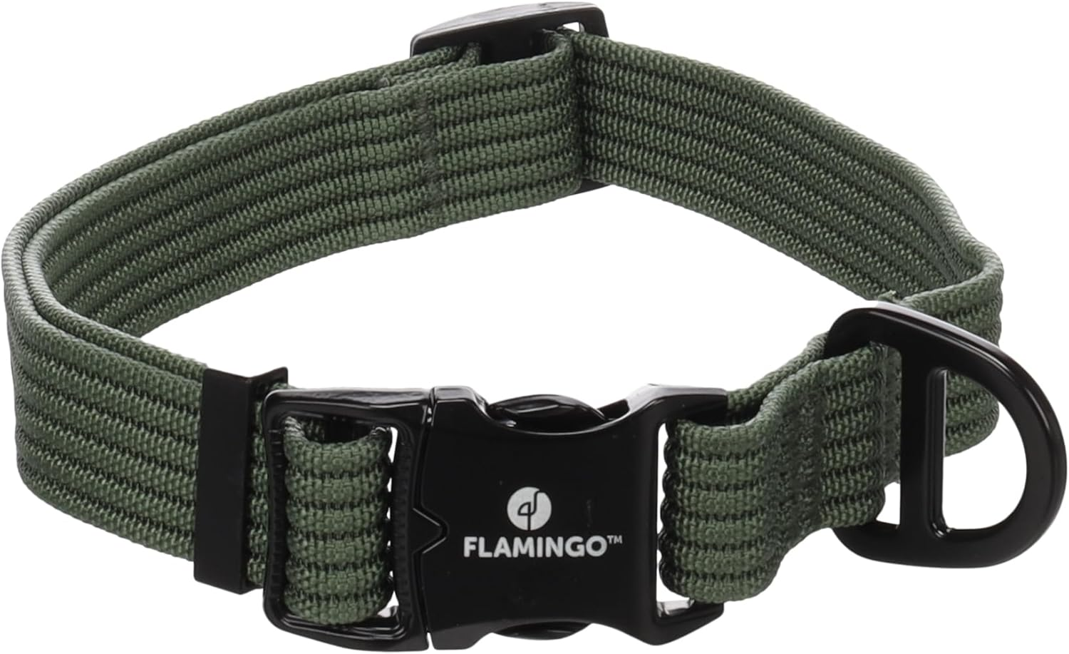 Cami Dog Collar L 45-65 Cm 25 Mm Green