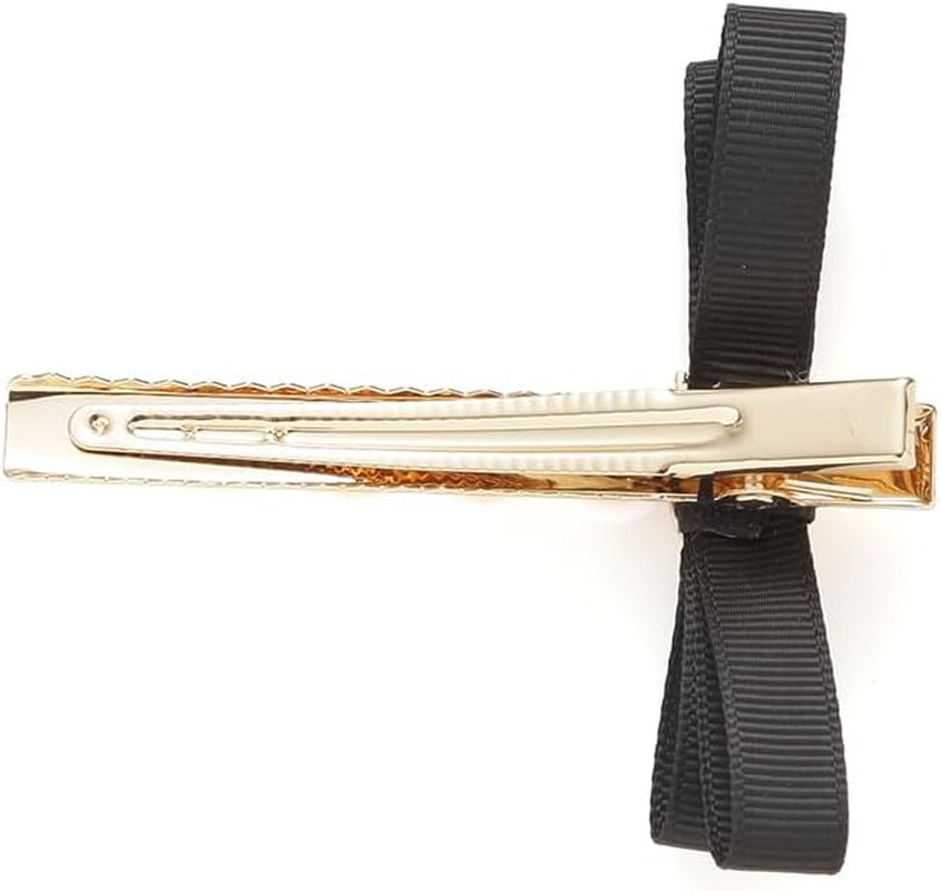 SNIDEL SHGG261248 Women'S Pearl Ribbon Pin, Black, F image number 6