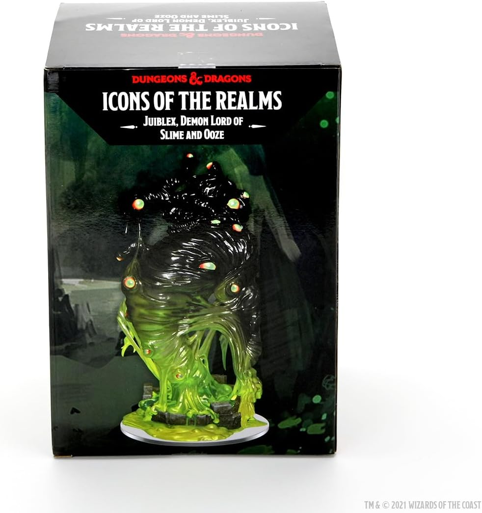 Wizkids D&D Icons of the Realms Juiblex Demon Lord of Slime and Ooze image number 1