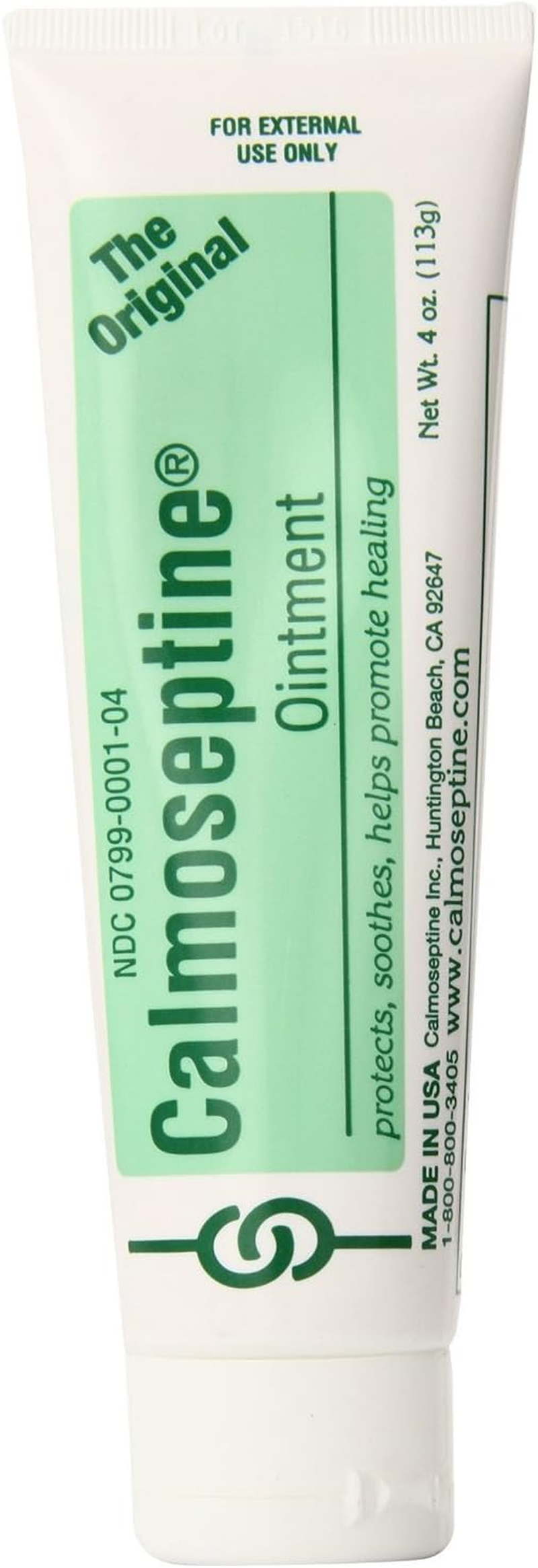 Calmoseptine Ointment Tube 4 Oz (Pack of 2)