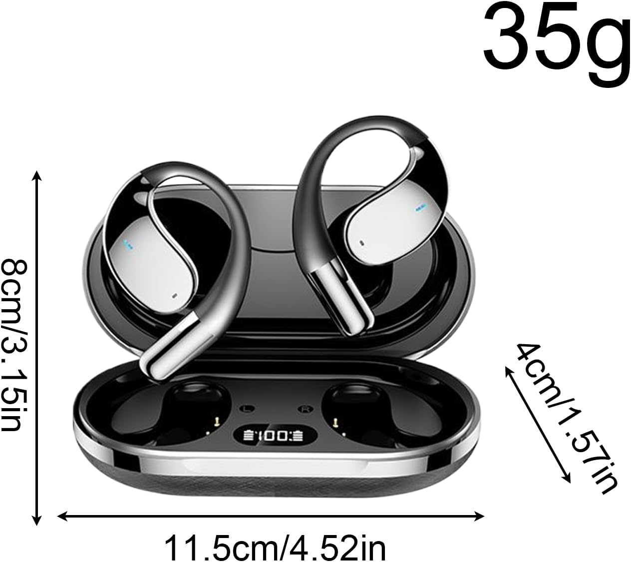 AI Translation Earbuds | 156 Languages Translation Earbuds - Conversation Interpreting Earphones,For Communication Travel Learning Business Education Tourism Conference Meeting School image number 5