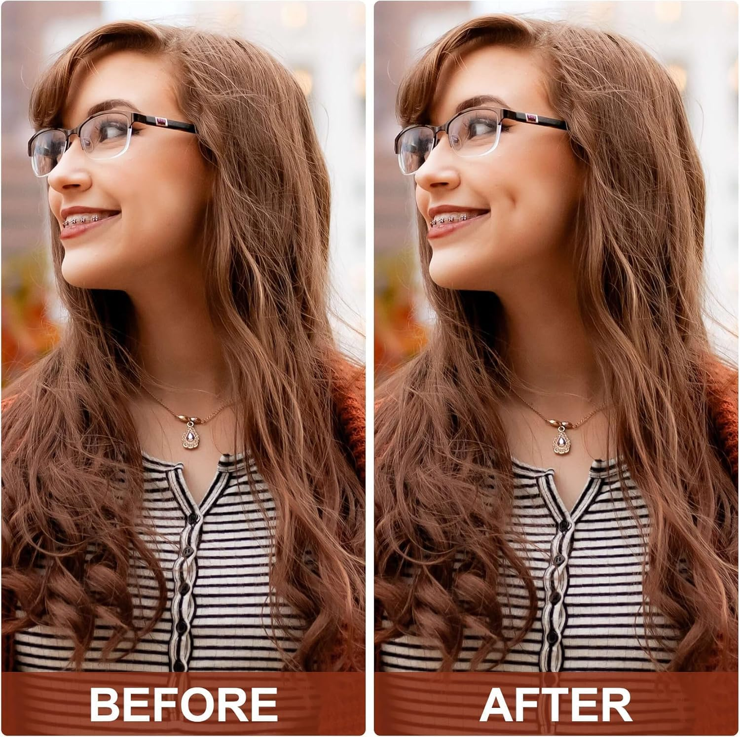 2Pcs Natural Dimple Maker for Cheeks, Facial Muscle Dimple Trainer Shaper, Facial Exerciser Tools for Beautiful Smile (White, 1.24 * 1.57In) image number 3